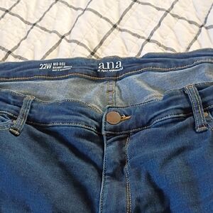 a.n.a. mid rise skinny ankle size 22 (2ndpair)